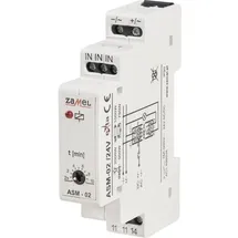 Zamel ASM-02/24V Treppenlichtzeitschalter Hutschiene 24 V