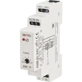 Zamel ASM-02/24V Treppenlichtzeitschalter Hutschiene 24 V