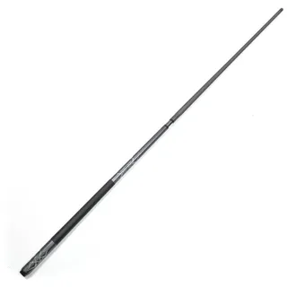 Billiard-Royal Carbonqueue Wolf Hochwertiger zweigeteilter Carbon Billardqueue aus hochfestem Carbon-Glasfaser-Verbund, geklebter Pomeranze und Edelstahlgewinde