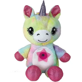 Media Shop Star Belly Dream Lites Nachtlicht-Plüschtier - Rainbow Unicorn