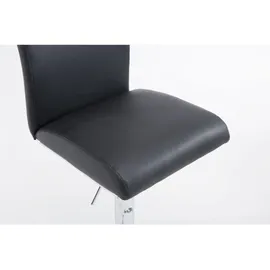 CLP 2er Set Barhocker Köln Kunstleder schwarz