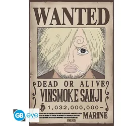 Poster One Piece - Wanted Sanji Wano