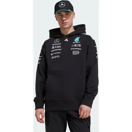 adidas Herren Mercedes - AMG Petronas Formula ONE Team Team Hood Men, Black/White, XL
