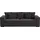 INOSIGN Big-Sofa INOSIGN "Surf", schwarz, B:244cm H:83cm T:117cm, 100% POLYESTER (PES), Sofas, Big-Sofa, mit 7 Kissen, gemütlicher Sitzkomfort