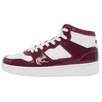 Karl Kani 89 HIGH PRM Burgundy/White KKFWW000204 1180804 Sneaker Damenschuhe (EU Schuhgrößensystem, Erwachsene, Numerisch, M, 38.5) - 38.5 EU
