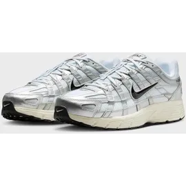 Nike P-6000 Herren White/Black/Metallic Silver 41