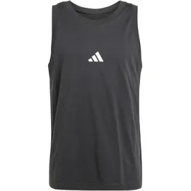 adidas Herren Essentials Small Logo Tanktop JE8986 - black/white M