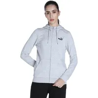 Puma Small Logo Reißverschlusspullover - Grey - XS