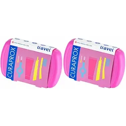 Curaprox Travel Set rosa