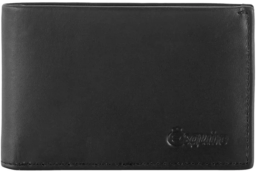 Esquire Kleinbörse Herren New Silk schwarz