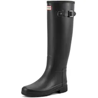 HUNTER Refined Tall Womens Wellington Boots 42 EU Black - 42 EU