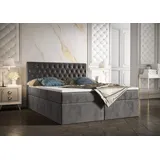 b&b home Boxspringbett Monett 180x200 cm – mit Bettkasten