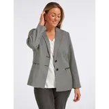 CREATION L Blazer in ecru-schwarz-gemustert | Gr.: 46