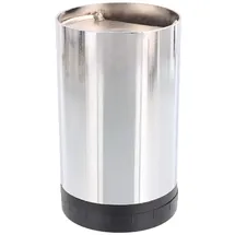 WAGNER Möbelbein/Systemrohr TENO - Ø 60 x 100 mm, individuell kombinierbar, Stahl verchromt, Tragkraft 50 kg - 12351701