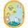 Fehn 3D Activity Decke Sleeping Forest, Mehrfarbig
