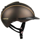 Casco Reithelm MISTRALL-2 Dunkelbraun S-M (55-57cm)