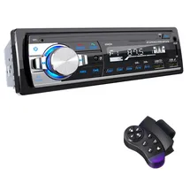 CENXINY RDS Autoradio Bluetooth 5.0, Auto Radio Bluetooth Freisprecheinrichtung, 4x65W 1 Din Autoradio mit Uhr/Fernbedienung MP3 Player unterstützt 2 USB/AUX-Eingänge/TF/SD/FM/iOS Android(Keine CD)