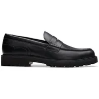 CLARKS Berwick Loafer Herren Schwarz 40