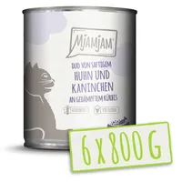 MjAMjAM DUO 800 Gramm Katzennassfutter 6 x 800 Gramm