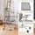 HJH Office PROFONDO ECO W Netzstoff Grau