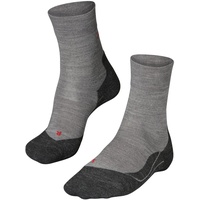 Falke RU4 Wool Herren Laufsocken Light Grey Melange 39-41