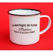 Ambiente Home Teema Kaffeetasse 0,35 l Weiß