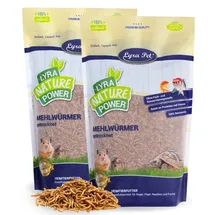 Lyra Pet 2 x 1 kg Lyra Pet® Mehlwürmer getrocknet