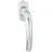 HOPPE DK-Fenstergriff Tôkyô 0710/U26 mit ovaler Rosette VK7x32,F9016 beschichtet