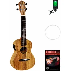 Ortega RFU11ZE Ukulele Natur matt Set