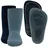 Ewers 2er Pack Uni Stoppersocken SoftStep, Socken mit Antirutschsohle für Jungen und Mädchen, Anti-Rutsch-Socken mit Gummisohle, MADE IN GERMANY, 2 Paar rutschfeste Kindersocken, Größe 29-30