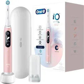 Oral-B iO Series 6 pink sand + Reiseetui + Aufsteckbürste 2 St.