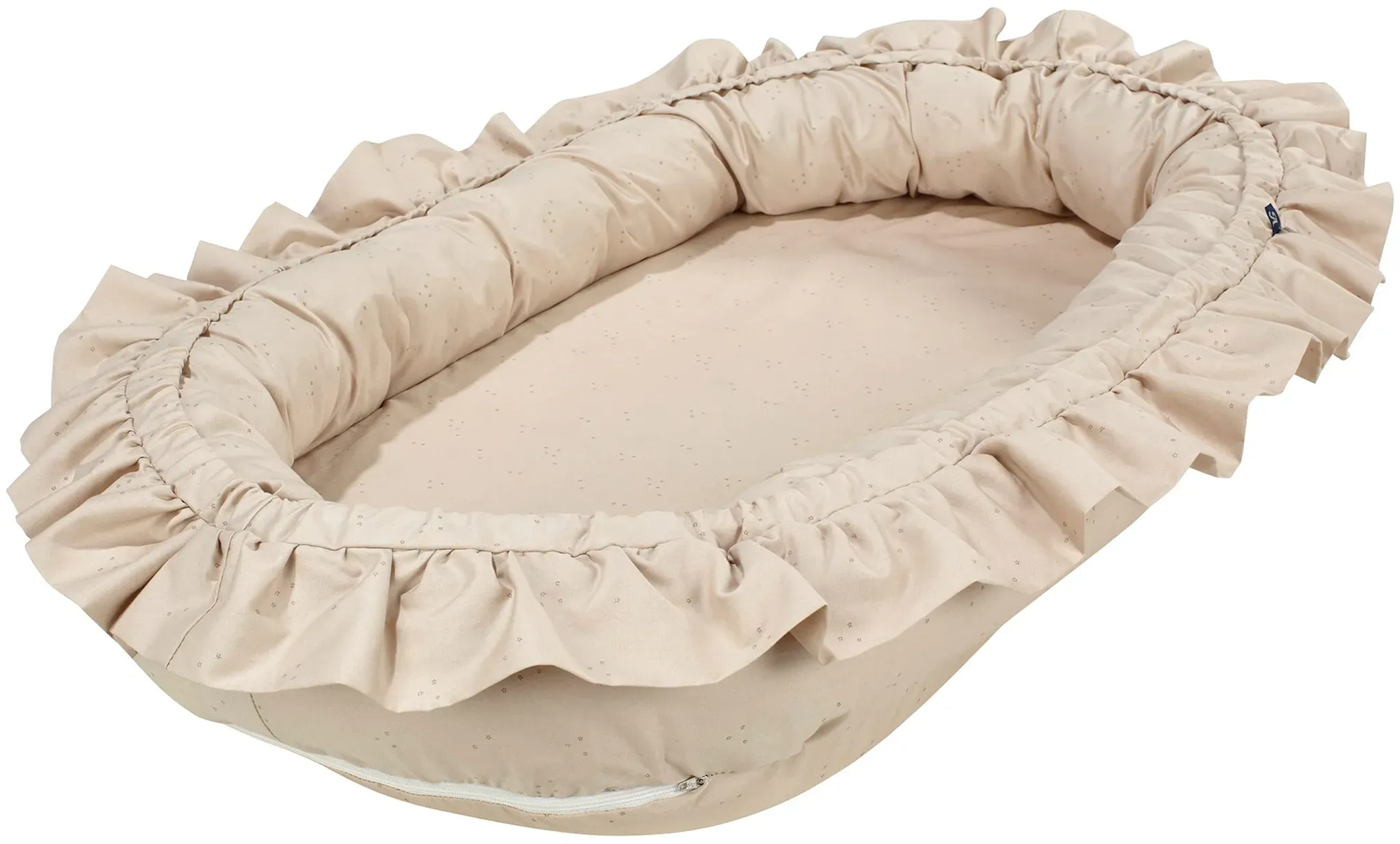 Alvi Kuschelnest Volant Organic Cotton, natur