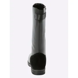 sheego Weitschaftstiefel SHEEGO Damen Schwarz 43