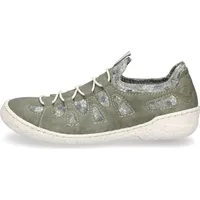 Rieker Damen Halbschuhe 54560 Sneaker grün - 38