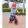 GLOBBER Go Bike Elite DUO fuchsia pink
