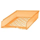 BENE Briefablage orange-transparent DIN A4, 1 St.