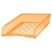 BENE Briefablage orange-transparent DIN A4, 1 St.