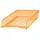 BENE Briefablage orange-transparent DIN A4, 1 St.
