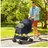 PawHut Hundebuggy Hundewagen für kleine Hunde und Katzen Oxford Blau 76,5 x 52 x 95 cm