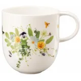 Rosenthal Brillance Grand Air Becher mit Henkel - Kaffeebecher für Heißgetränke, Henkelbecher aus Bone China, Geschirr für Spülmaschine, Ø 7,4 cm, h 8,6 cm, 340 ml, mehrfarbig gelb