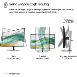 HP Series 5 Pro 524pf 24" schwarz