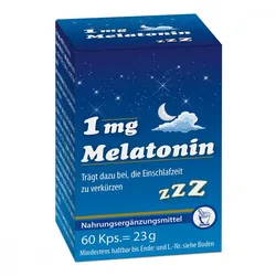 Melatonin 1mg Kapseln