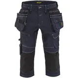 Blåkläder Handwerker Hosen Strech X1900, in Cordura® Denim-Stretch, Marineblau/ Schwarz C54