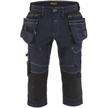 Blåkläder Handwerker Hosen Strech X1900, in Cordura® Denim-Stretch, Marineblau/ Schwarz C54