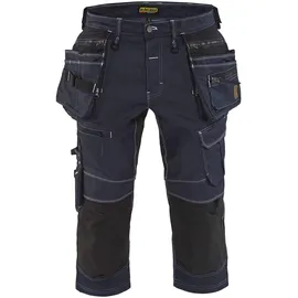 Blåkläder Handwerker Hosen Strech X1900, in Cordura® Denim-Stretch, Marineblau/ Schwarz C54