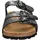 LICO Bioline Lady Power Damen Pantolette schwarz/silber, 36 EU