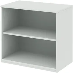 röhr Aktenregal »Techno« 2 OH breit grau, 80x76.5x43 cm
