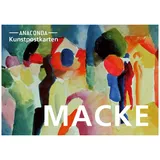 Anaconda Postkarten-Set August Macke