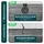 VOUNOT Zaunblende 1,5 x 10 m Grau Polyethylen