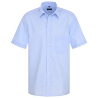 Eterna COMFORT FIT Original Shirt in hellblau unifarben, hellblau, 39
